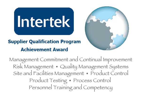 Supplier Qualification Program Achievement Award to Plasitform Packaging, Inc.